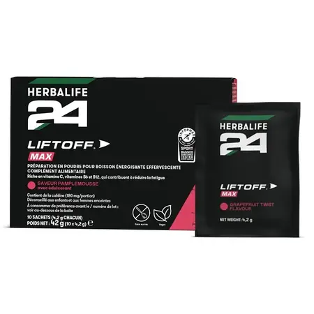 LiftOff® Max H24 Pamplemousse (10 sachets)