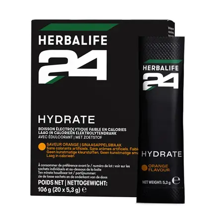 Hydrate H24 Saveur Orange (20 sachets)