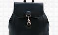 Small black backpack