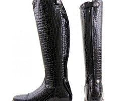 Horka Paardrijlaarzen Tiffany Croco lak