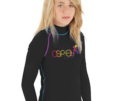 Osprey (Fluid) Rash Vest Meisje Zwart