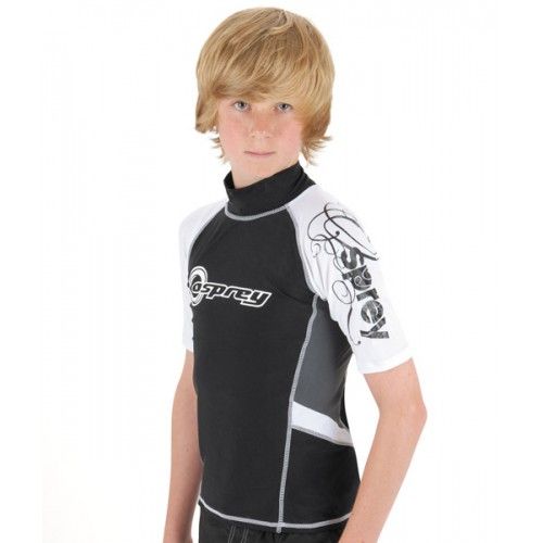 Osprey Rash Vest Jongen (Zwart/Wit) kopen? Bestel hier je Rash Vest zonder verzendkosten
