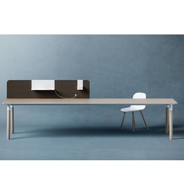 Fantoni Fantoni Woods bureaueiland XL