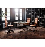 HÅG HAG Tribute 9031  luxe leren bureaustoel met hoge rugleuning