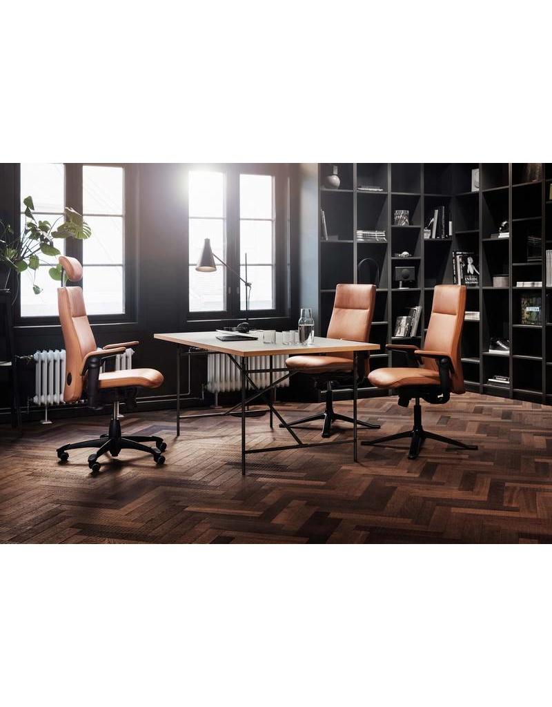 HÅG HAG Tribute 9031  luxe leren bureaustoel met hoge rugleuning