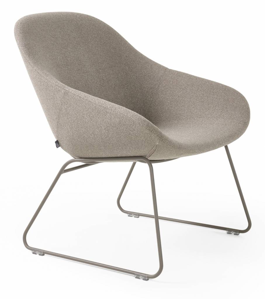 Beso fauteuil op sledeframe Design Online Meubels