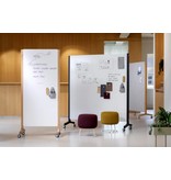 Cascando Cascando Round20 Wood whiteboard met houten frame