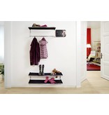 Thonet Thonet S 1520 wandkapstok chroom