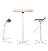 Interstuhl Interstuhl Kinetic sta-tafel, vierkant 70 x 70 cm, optioneel inklapbaar