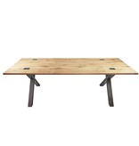 Circulair Able eikenhouten tafel