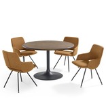 Artifort Artifort Clarion ronde tafel 75 hoog