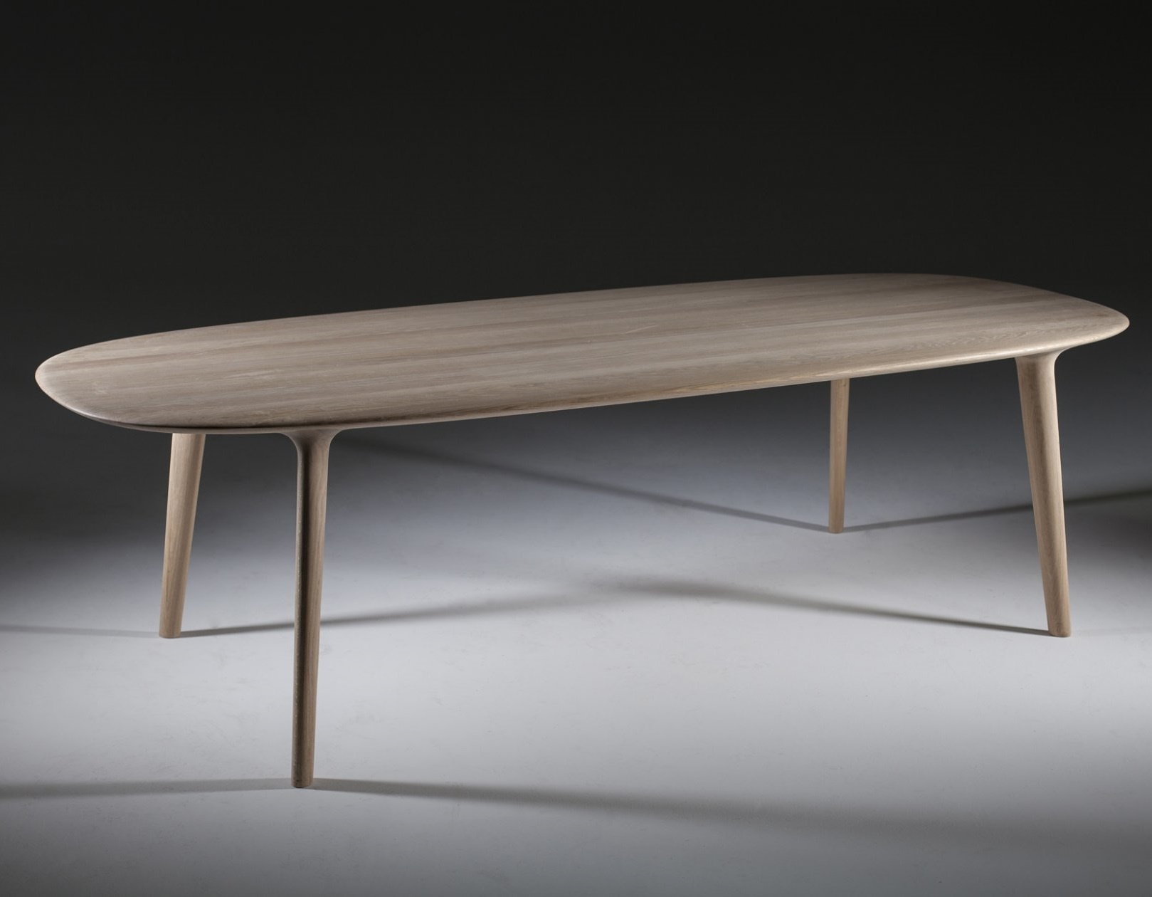 Attent Tot ziens wees gegroet Artisan Luc massief houten tafel - Design Online Meubels