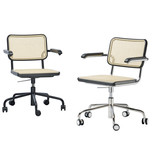 Thonet Thonet S 64 VDR bureaustoel rieten bespanning