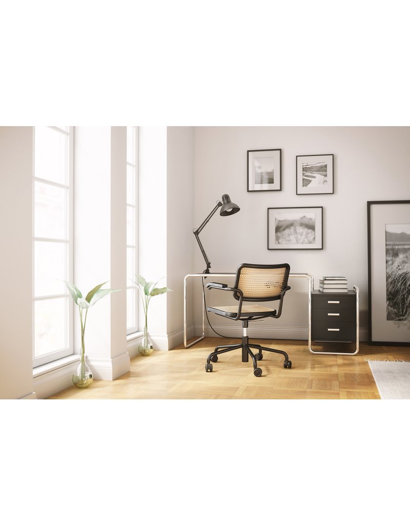 Thonet Thonet S 64 VDR bureaustoel rieten bespanning