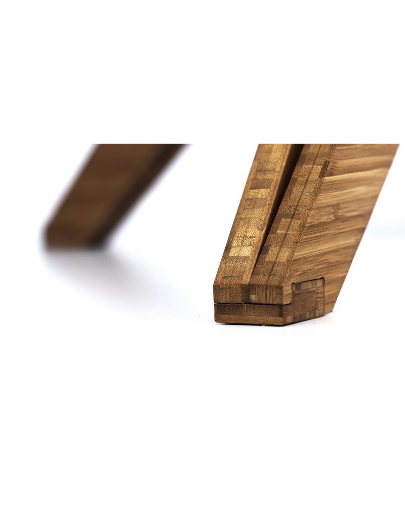 Circulair Cantor Kruis houten tafel