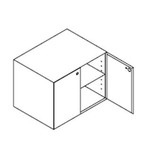 Fantoni Fantoni Quaranta5 lage kast met deuren (56cm hoog)