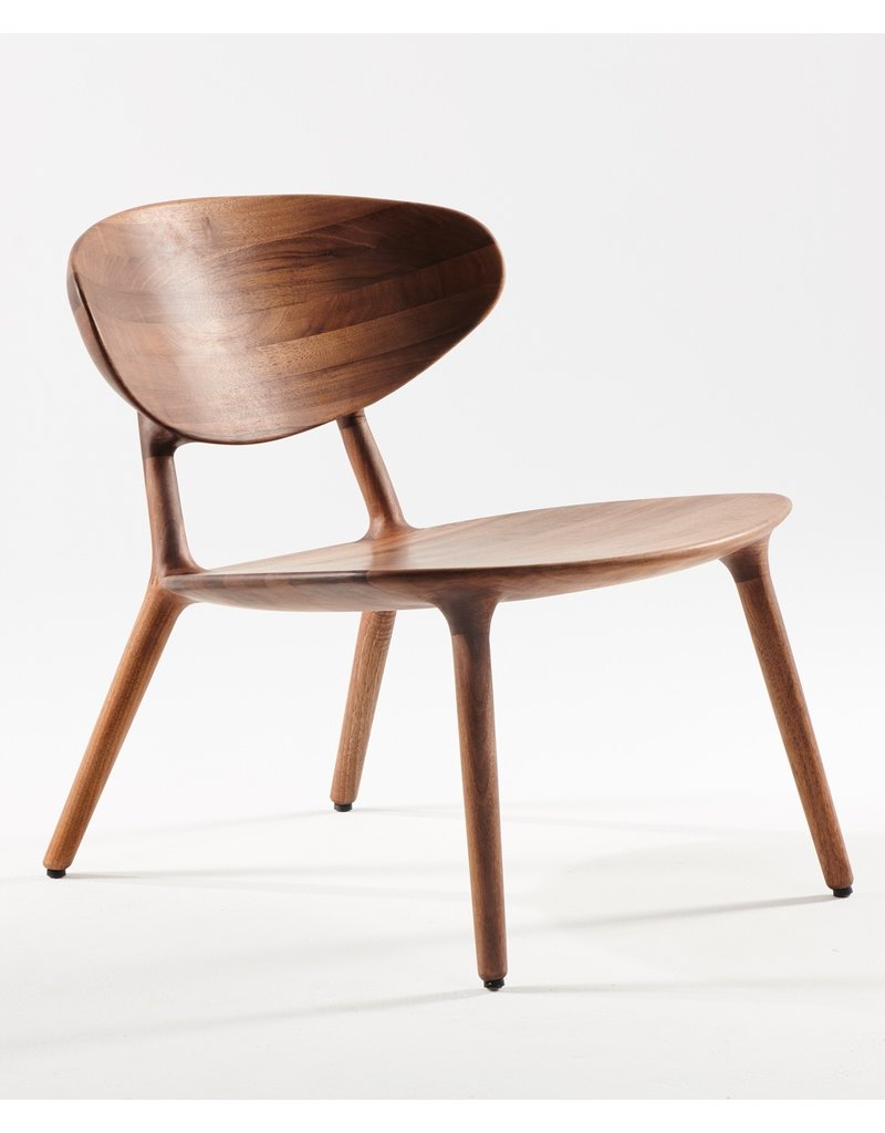 Artisan Artisan Wu Lounge chair houten stoel met bekleding