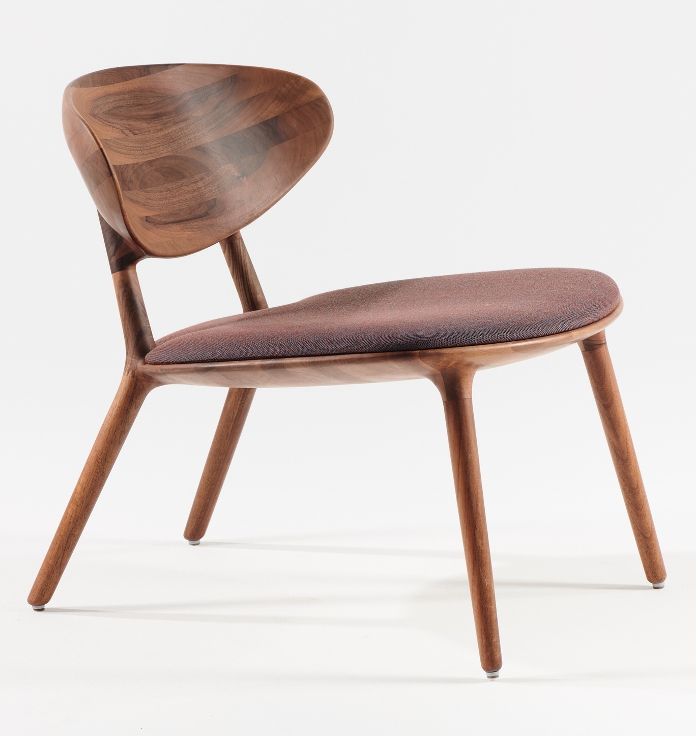delicaat Levering beeld Artisan Wu Lounge chair houten stoel - Design Online Meubels