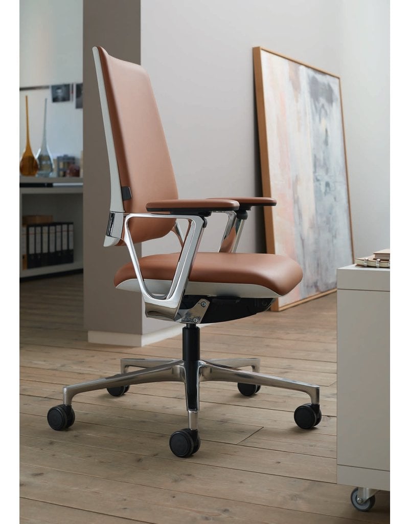 Klöber Klober Connex leren bureaustoel
