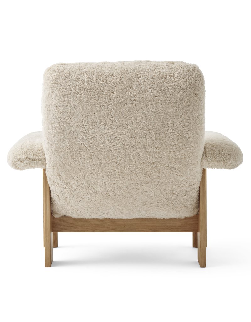 Audo Audo Brasilia Lounge stoel met Sheep skin