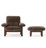 Audo Audo Brasilia Lounge stoel met Sheep skin