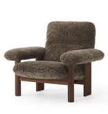 Audo Audo Brasilia Lounge stoel met Sheep skin