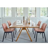 MDD MDD Viga modulaire meetingtafel met fineer blad