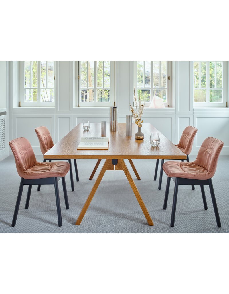 MDD MDD Viga modulaire meetingtafel met fineer blad