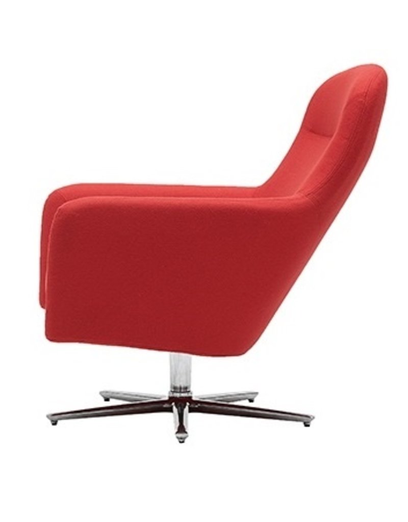 Softline Softline Havana lage lounge fauteuil met draaivoet