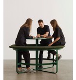 +Halle +Halle Picnic ronde bank met  tafel Ø 180 cm