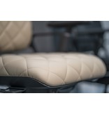 Klöber Klober Connex leren bureaustoel met diamant stiksel