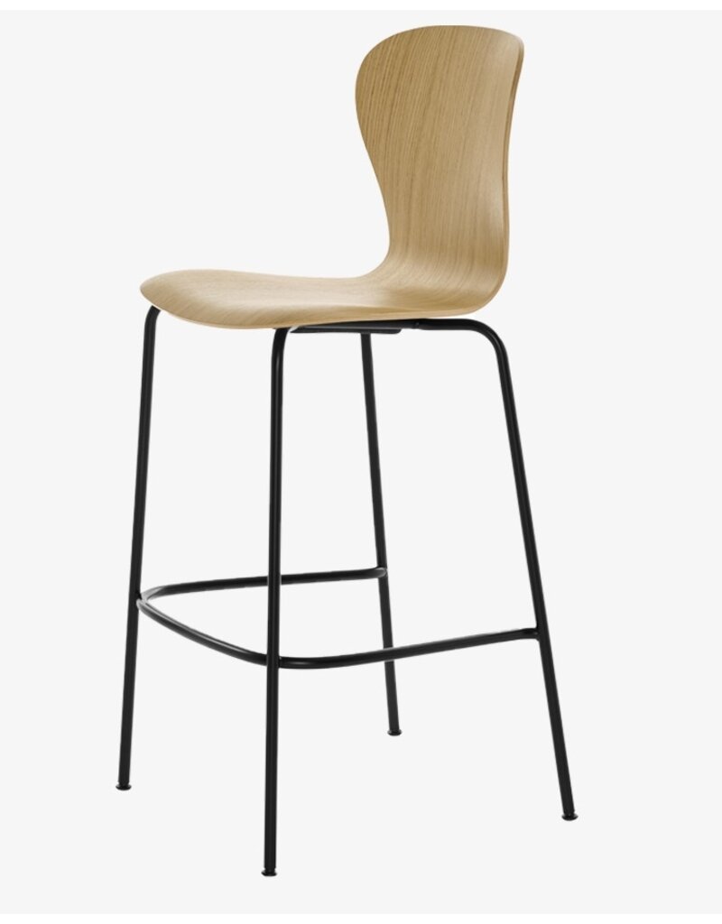 Thonet Thonet S 220 H kruk met houten zitting