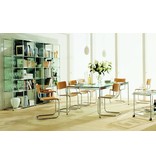 Thonet Thonet S 43 F buizen frame stoel met armleggers