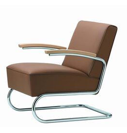 Thonet Thonet S 411 fauteuil (leer)
