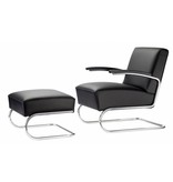 Thonet Thonet S 411 design  lederen fauteuil