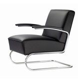 Thonet Thonet S 411 design  lederen fauteuil