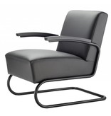 Thonet Thonet S 411 design  lederen fauteuil