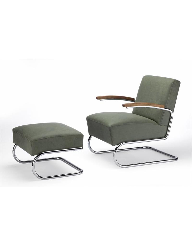 Thonet Thonet S 411 Hocker gestoffeerd
