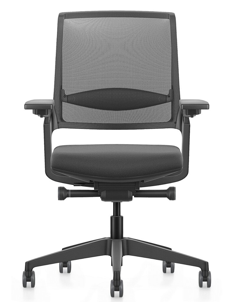 Se7en Se7en Premium LX005 bureaustoel met net rugleuning