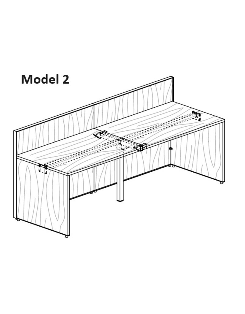 Bralco Bralco Outline modulaire receptiebalie