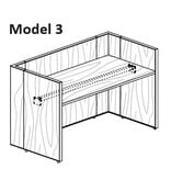 Bralco Bralco Outline modulaire receptiebalie