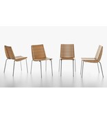 Plank Plank Millefoglie houten stoel
