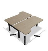 MDD MDD OGI Drive zit-sta 2-persoons bureau-eiland