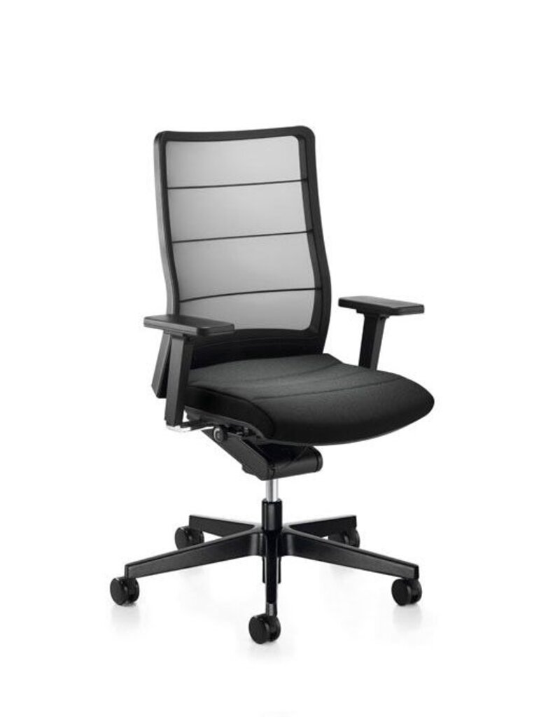 Interstuhl Interstuhl AirPad bureau stoel met 4D armleuningen, actiemodel
