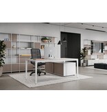 Frezza Frezza Alplus bureau met vast dressoir