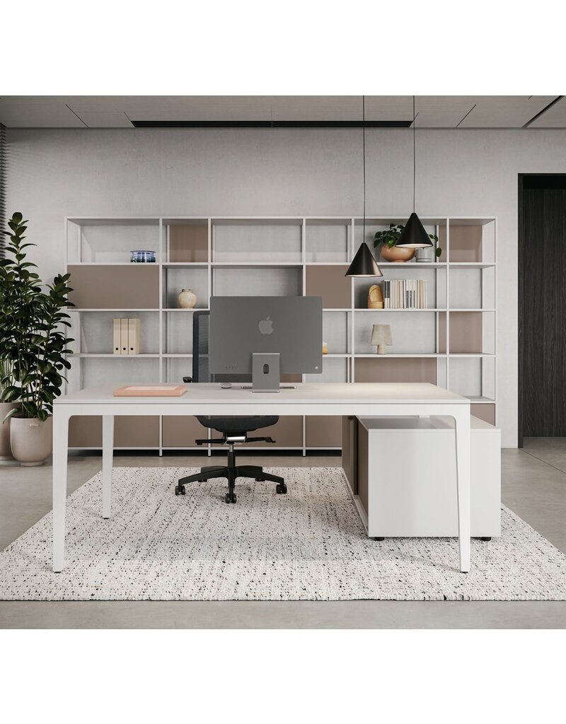 Frezza Frezza Alplus bureau met vast dressoir