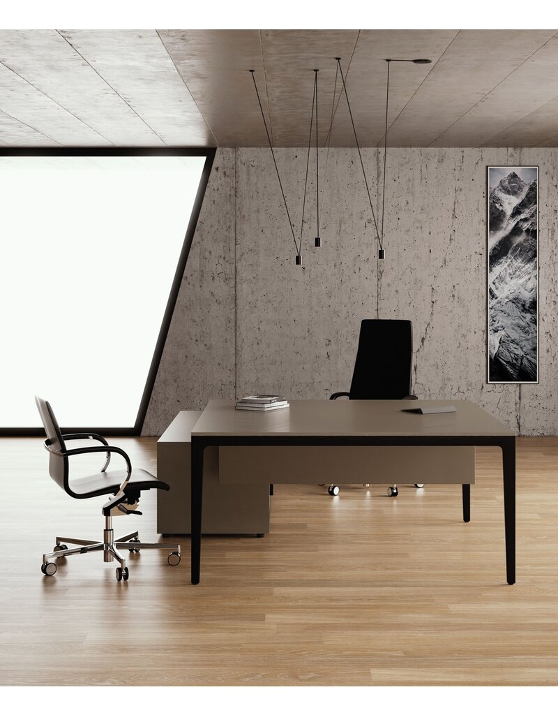 Frezza Frezza Alplus bureau met vast dressoir