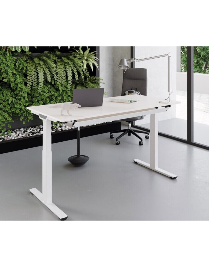 Palmberg Palmberg  Crew T  elektrisch in hoogte instelbaar zit-sta bureau