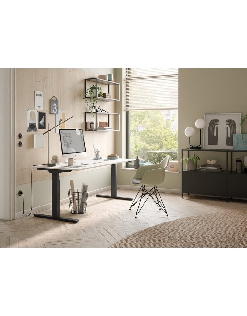 Palmberg Palmberg  Crew T  elektrisch in hoogte instelbaar zit-sta bureau