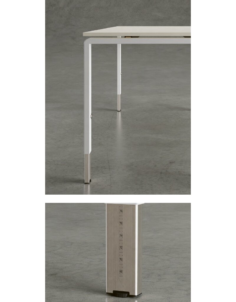 Palmberg Palmberg  Pensum U in hoogte instelbaar bureau